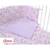 Baby Crib/Cot Bedding set 3-pcs - ballerinas lilac