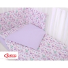 Baby Crib/Cot Bedding set 3-pcs - ballerinas lilac