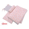 Baby Crib/Cot Bedding set 3-pcs -ballerinas pink