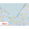 Baby Crib/Cot Bedding set 3-pcs - blue butterflies