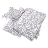 Baby Crib/Cot Bedding set 3-pcs - bubbles gray