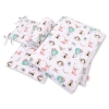 Baby Crib/Cot Bedding set 3-pcs - foxes beige