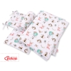 Baby Crib/Cot Bedding set 3-pcs - foxes beige