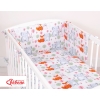Baby Crib/Cot Bedding set 3-pcs - funny elephants