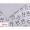 Baby Crib/Cot Bedding set 3-pcs - gray panda