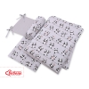 Baby Crib/Cot Bedding set 3-pcs - gray panda