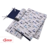 Baby Crib/Cot Bedding set 3-pcs - gray rabbits