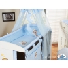 Baby Crib/Cot Bedding set 3-pcs (L60)- Good night blue