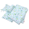 Baby Crib/Cot Bedding set 3-pcs - lama mint