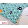 Baby Crib/Cot Bedding set 3-pcs - mint forest