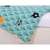 Baby Crib/Cot Bedding set 3-pcs - mint forest