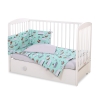 Baby Crib/Cot Bedding set 3-pcs - mint ships