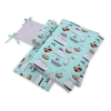 Baby Crib/Cot Bedding set 3-pcs - mint ships
