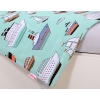 Baby Crib/Cot Bedding set 3-pcs - mint ships