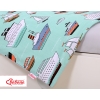 Baby Crib/Cot Bedding set 3-pcs - mint ships