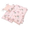 Baby Crib/Cot Bedding set 3-pcs - Owls cream-mint
