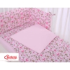 Baby Crib/Cot Bedding set 3-pcs - pink butterflies