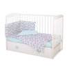 Baby Crib/Cot Bedding set 3-pcs - rocking horses