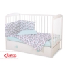 Baby Crib/Cot Bedding set 3-pcs - rocking horses