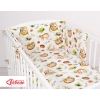 Baby Crib/Cot Bedding set 3-pcs - sloths beige