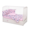 Baby Crib/Cot Bedding set 3-pcs - swallows blue