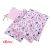 Baby Crib/Cot Bedding set 3-pcs - swallows blue