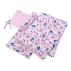Baby Crib/Cot Bedding set 3-pcs - swallows blue