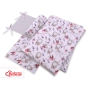 Baby Crib/Cot Bedding set 3-pcs - swallows pink