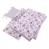 Baby Crib/Cot Bedding set 3-pcs - swallows pink