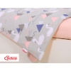 Baby Crib/Cot Bedding set 3-pcs - Swans gray