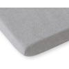 Baby Crib Sheet made of frotte (terry) 140x70cm- gray