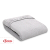 Baby Crib Sheet made of frotte (terry) 140x70cm- gray