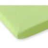 Baby Crib Sheet made of frotte (terry) for Baby Bed 140x70cm- Green