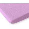 Baby Crib Sheet made of frotte (terry) for Baby Bed 140x70cm- Lilac