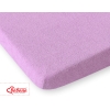 Baby Crib Sheet made of frotte (terry) for Baby Bed 140x70cm- Lilac