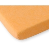 Baby Crib Sheet made of frotte (terry) for Baby Bed 140x70cm- Orange