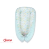 Baby nest- blue butterflies/mint