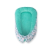 Baby nest minky - hedgehogs mint