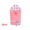 Baby nest minky with bow - little doggies