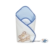 Baby nest - Teddy Bear Barnaba blue