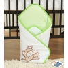 Baby nest - Teddy Bear Barnaba green