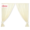 Baby Room Curtains- Hanging Hearts cream