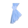 Baby Room Curtains- Hanging Hearts white polka dots on blue