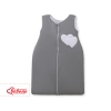 Baby Sleeping Bag- Hanging hearts anthracite