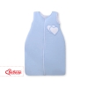 Baby Sleeping Bag- Hanging hearts blue