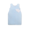 Baby Sleeping Bag- Hanging hearts blue stripes