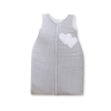 Baby Sleeping Bag- Hanging hearts white polka dots on Gray