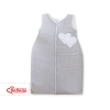 Baby Sleeping Bag- Hanging hearts white polka dots on Gray