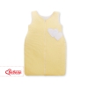 Baby Sleeping Bag- Hanging hearts yellow stripes