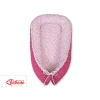 Baby Swaddle Wrap Blanket - wine red stars - wine red stars